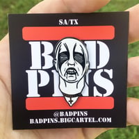 Image 2 of Heavy Metal Britney Lapel Pin by Shashabeef & Bad Pins