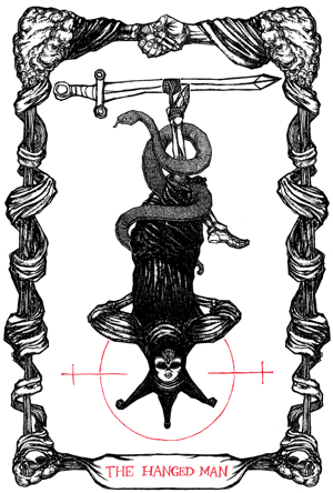Image of The Tarot of The Hanged Man, 11"x17"