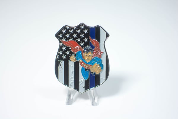Image of SUPERMAN CHALLENGE COIN - DC COLLECTION