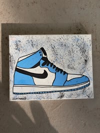 Power blue air Jordan 1