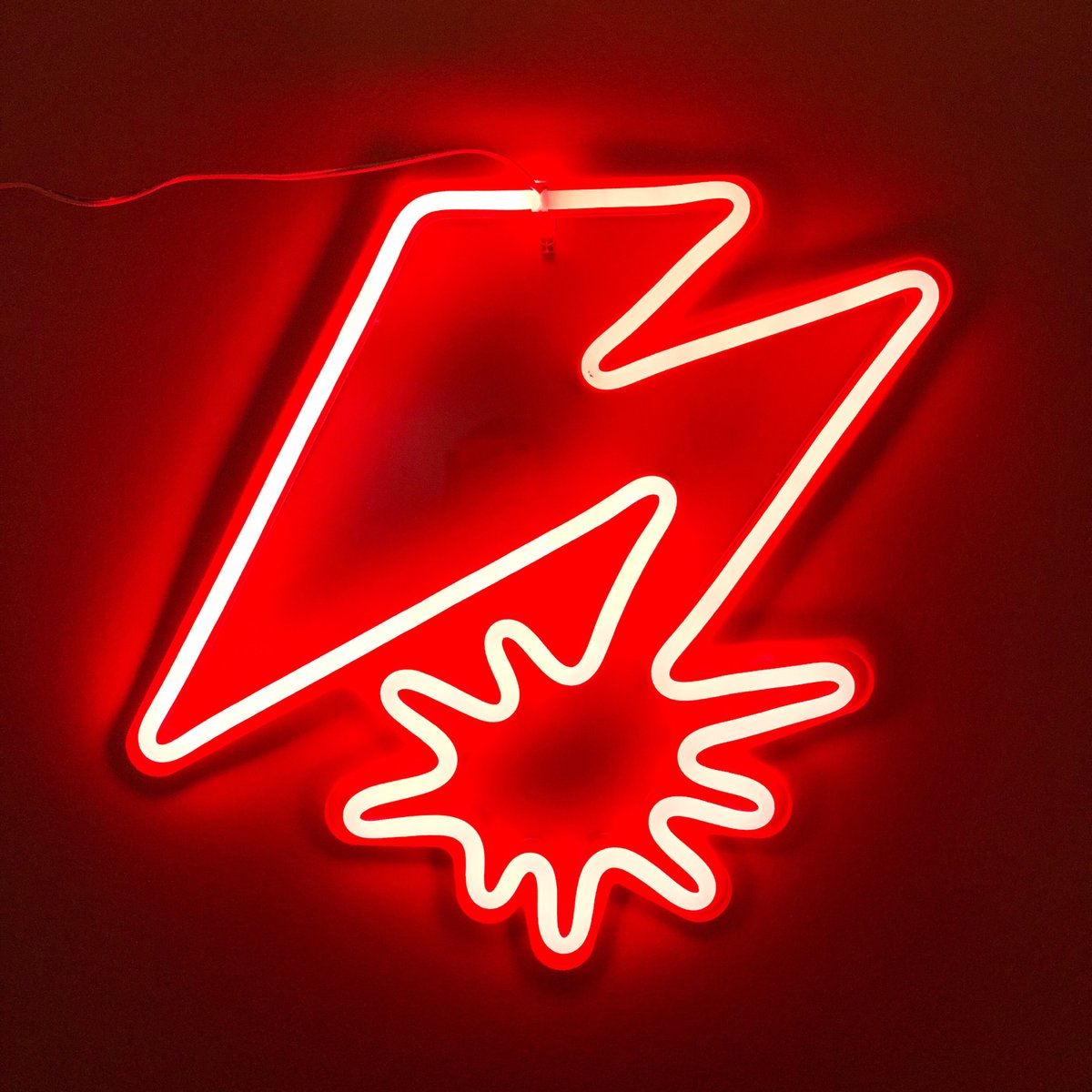 Bort's Pin Emporium | Red LED Neon Rope Acrylic Sign