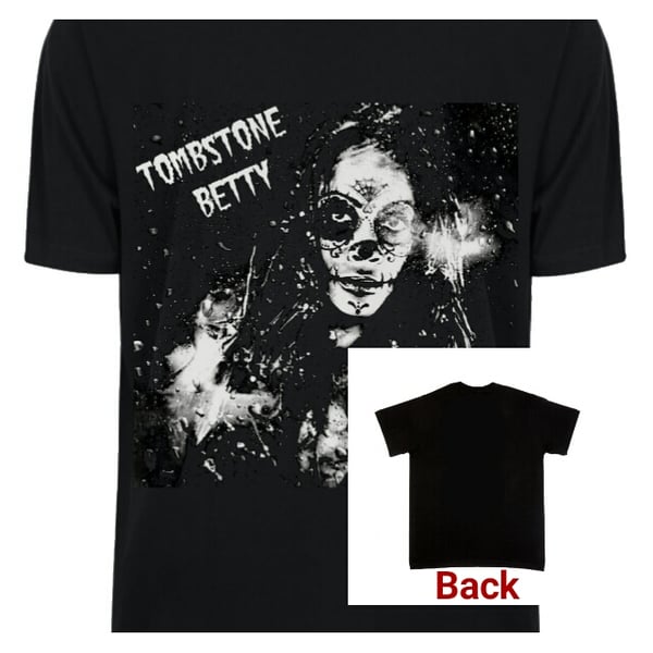 Image of Mens' Tombstone Betty graphic tee.