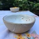 Flecked stoneware small bowl