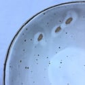 Flecked stoneware small bowl