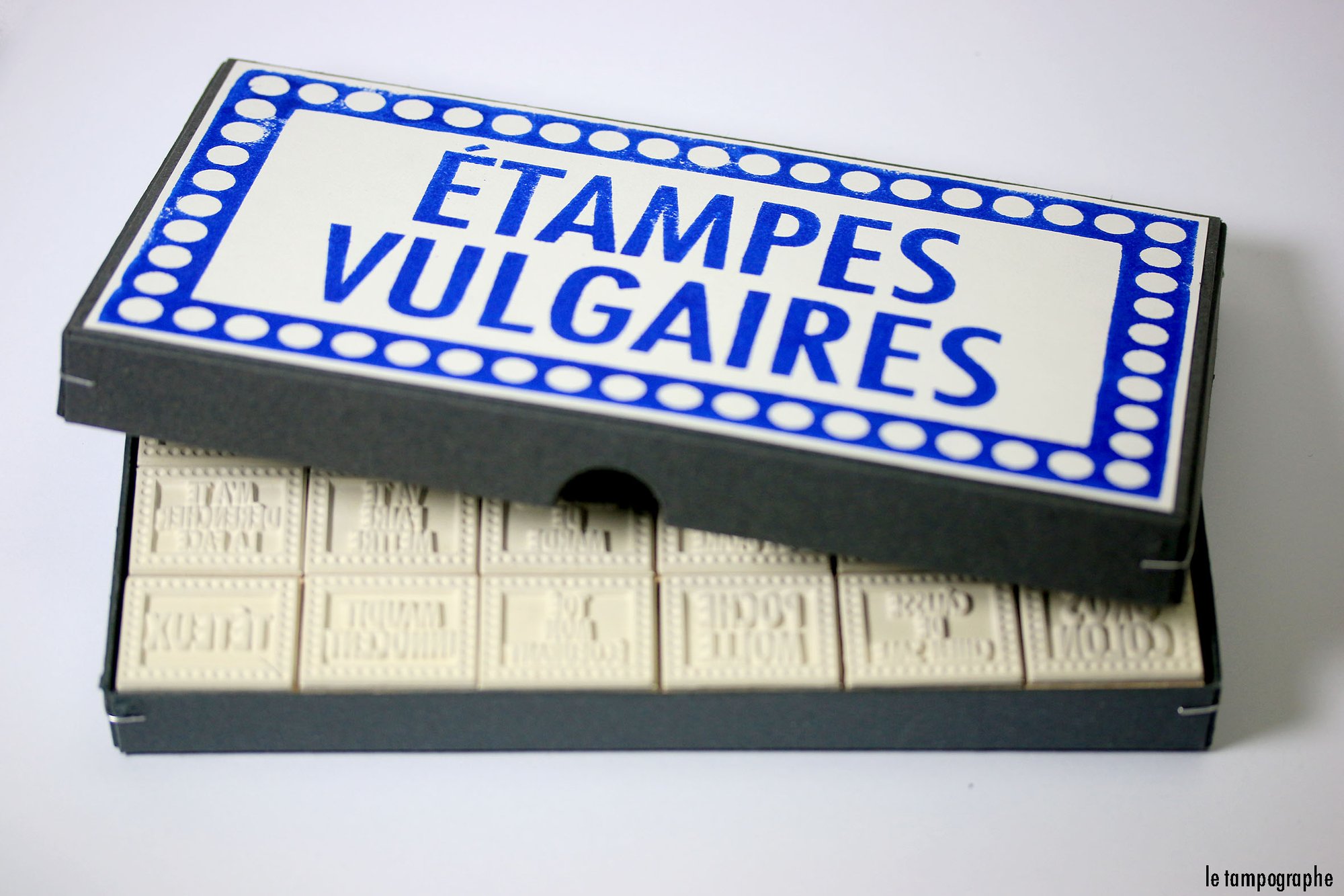 Le Tampographe The Stampographer Etampes Vulgaires French Canadian Vulgar Stamps
