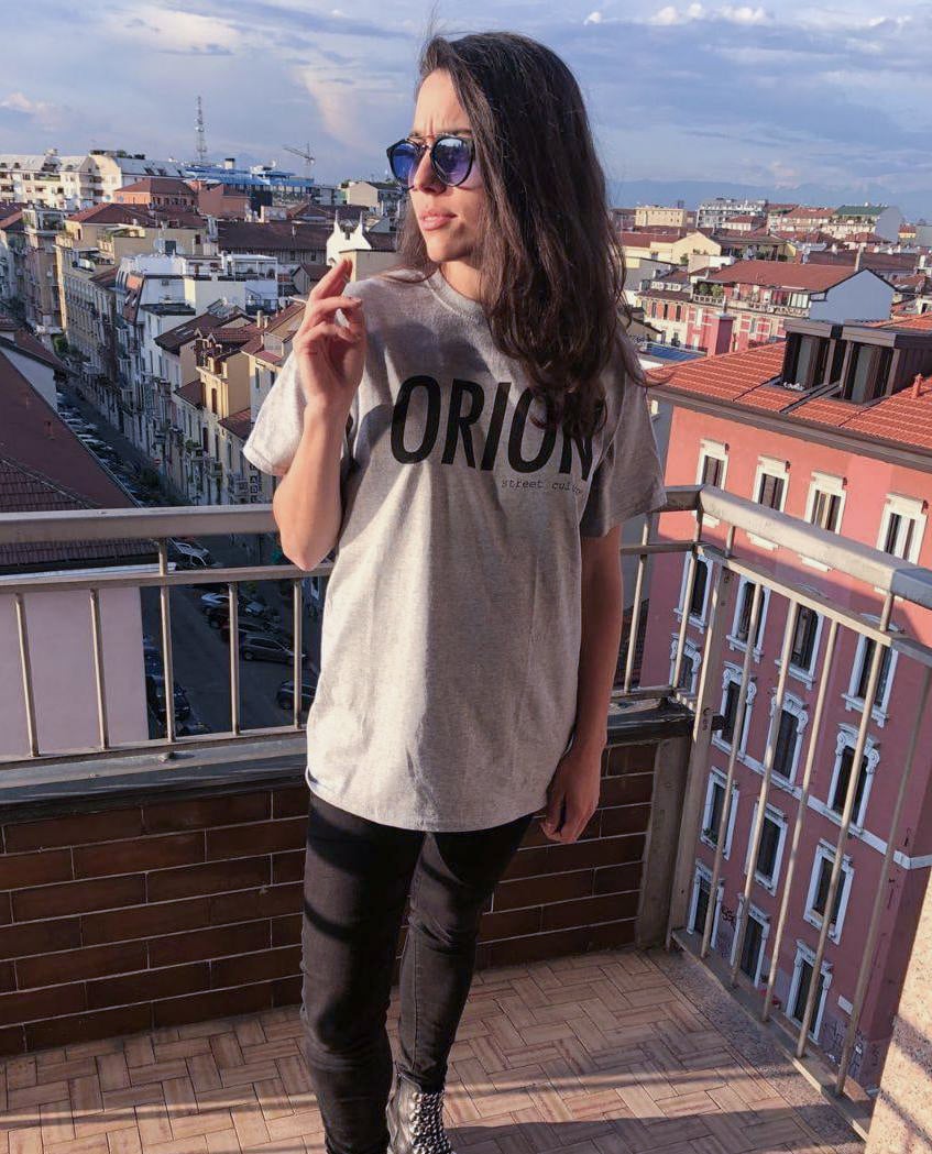 Image of ORION Iconic Culture Logo T-Shirt Sport Grey