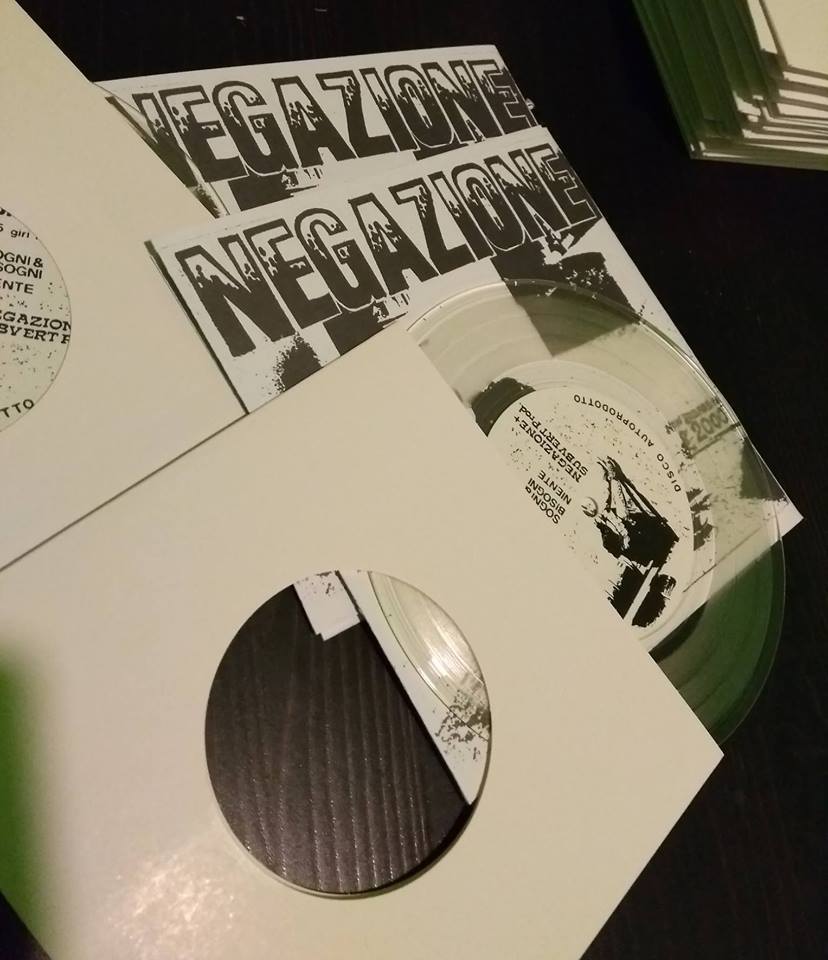 Image of Negazione ‎– "Tutti Pazzi" 7" + other 80's Italian HC/punk titles