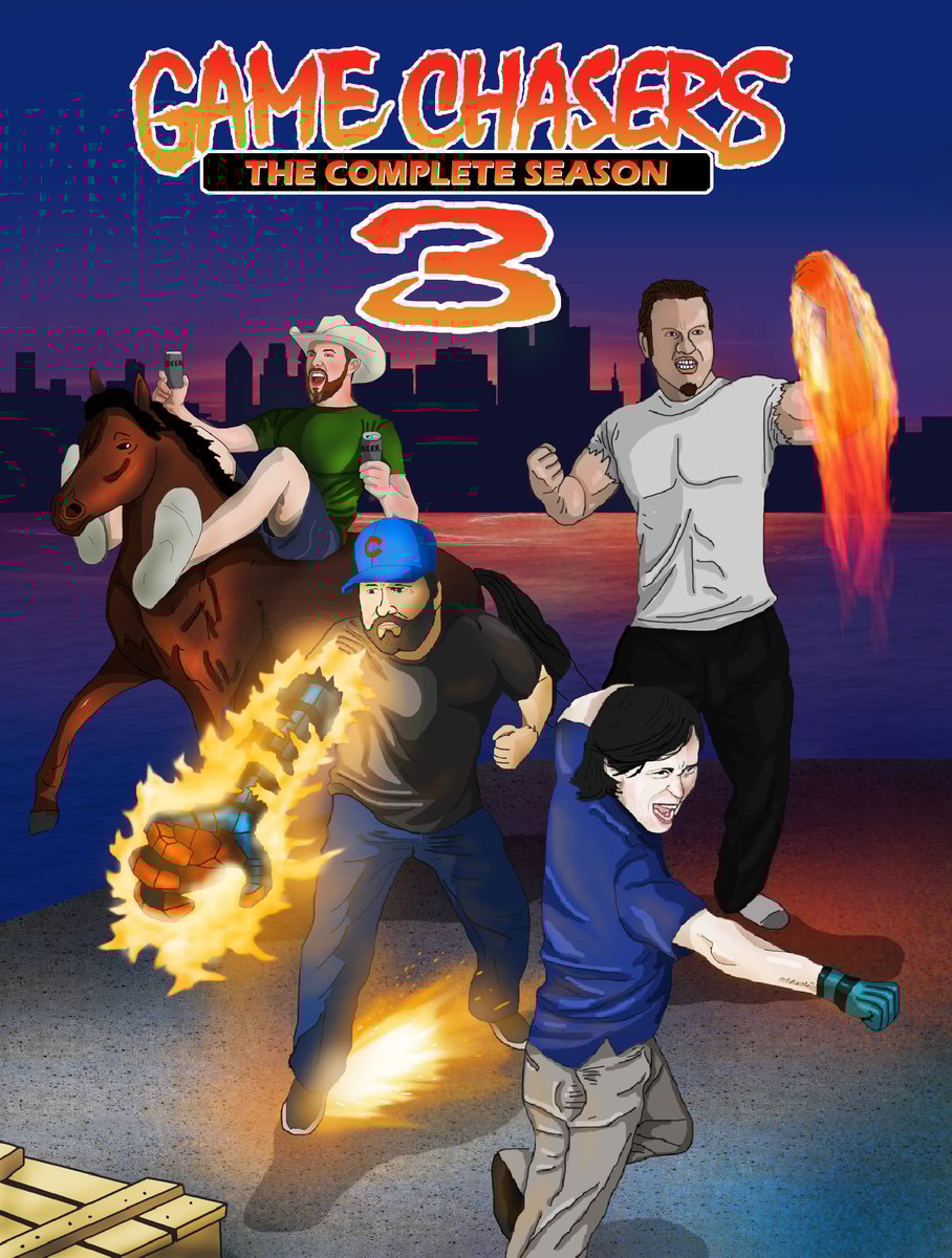 The Game Chasers Season 3 DVD The Game Chasers