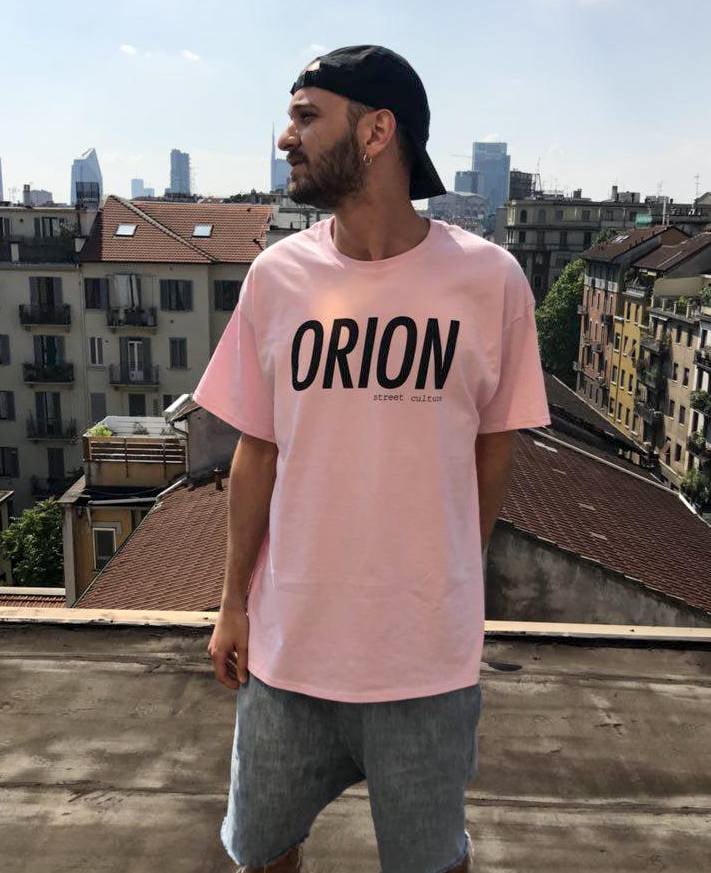 Image of ORION Iconic Culture Logo T-Shirt Pink