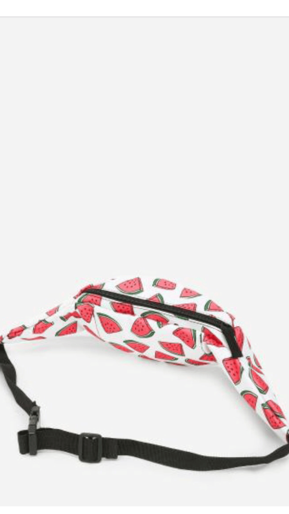 Watermelon Print Fanny Pack