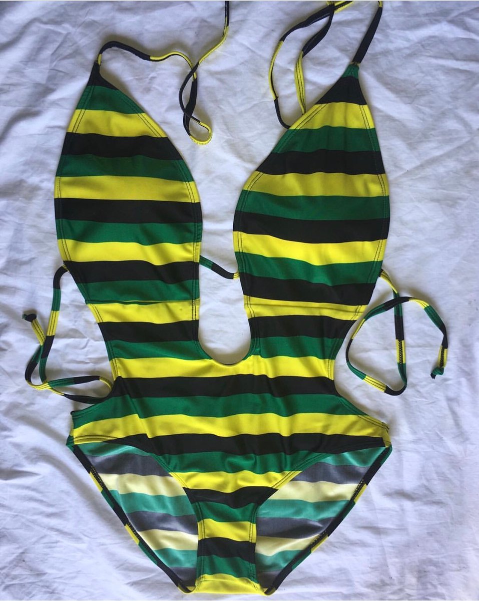 Jamaica Stripe Monokini Everything Jamaica