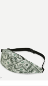 Dollar Print Bum Bag