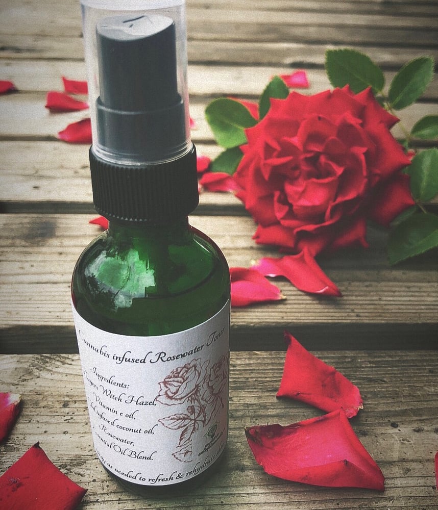 Image of Cbd Rosewater Spray Toner