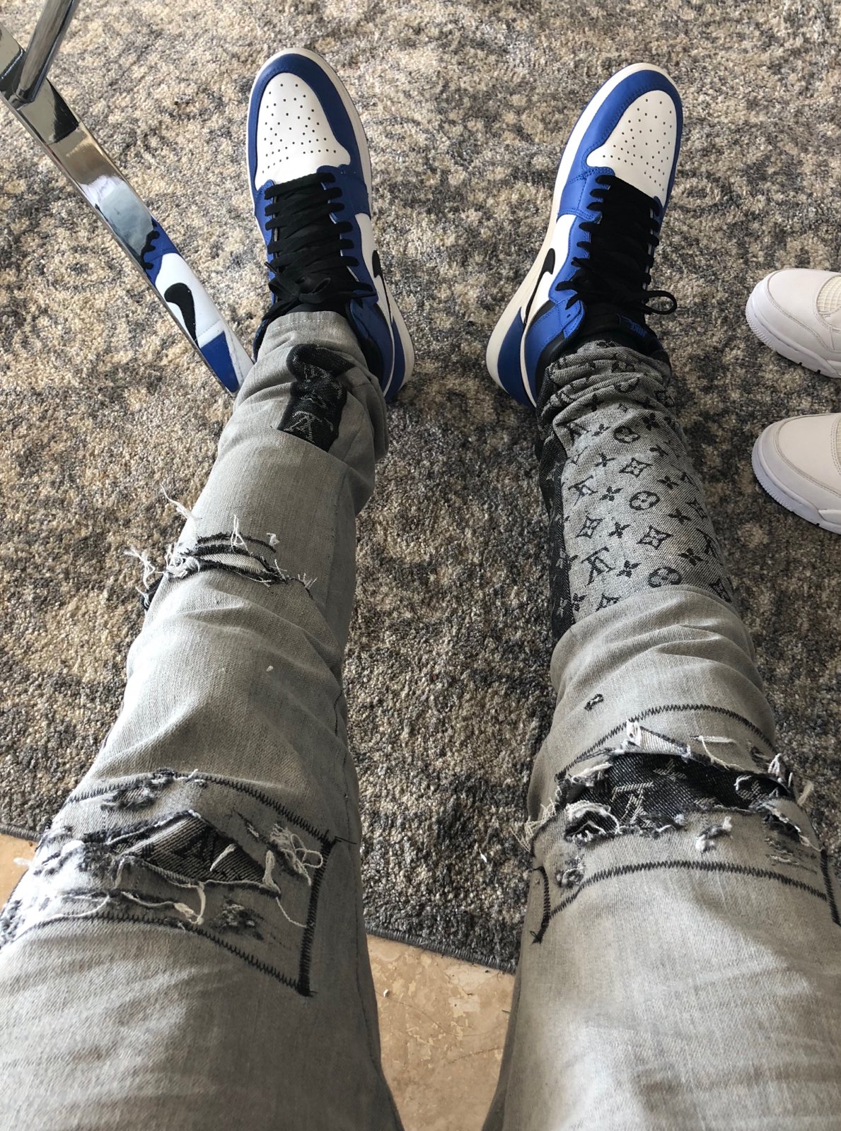 onexnone grey xlvx denim pants