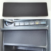 Image 1 of All 80s-90s Honda DIN Radio Delete Plate ~  CRX Civic Prelude Del Sol Integra Accord