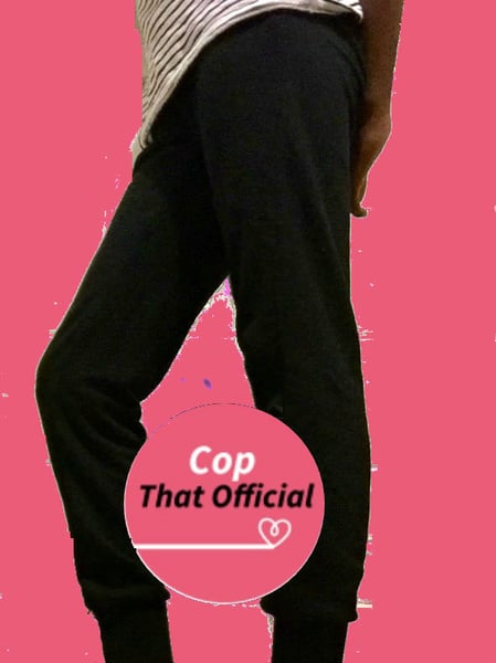 Image of Picture Me Comfortable Joggings - Black