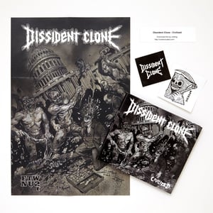 Image of DISSIDENT CLONE "CIVILIZED" CD - ALMOST SOLD OUT!