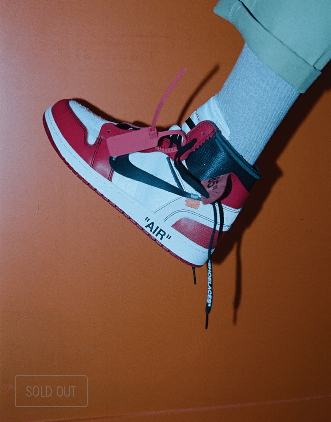 Off white jordan 1 sales raffle