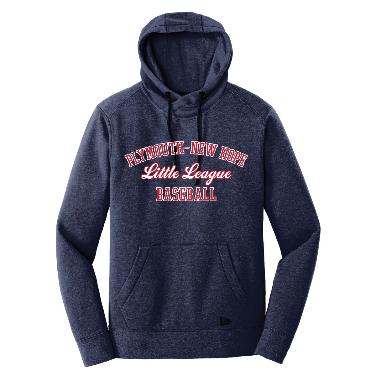 Image of New Era® Tri-Blend Fleece Pullover Hoodie