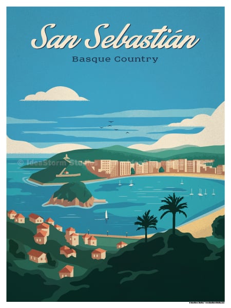 inch border 1/2 Studio IdeaStorm Poster San â€” Sebastian Store