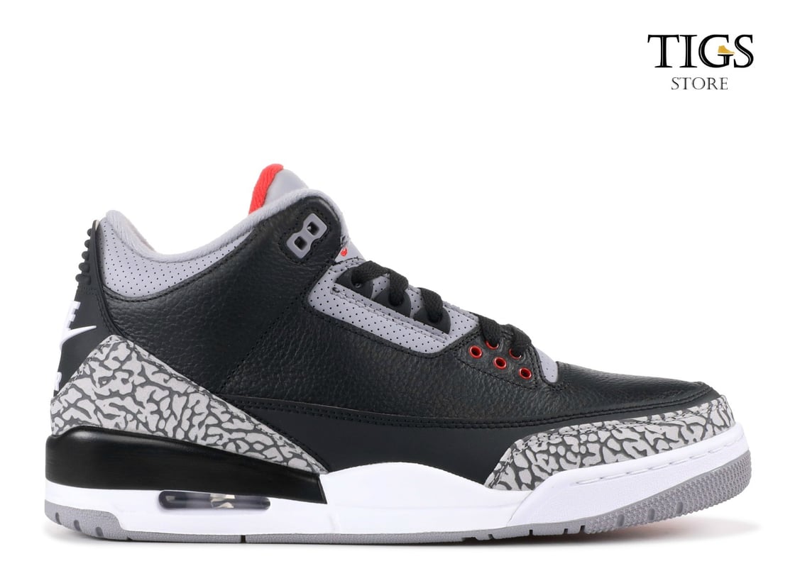 Image of NIKE AIR JORDAN 3 RETRO OG "BLACK CEMENT"