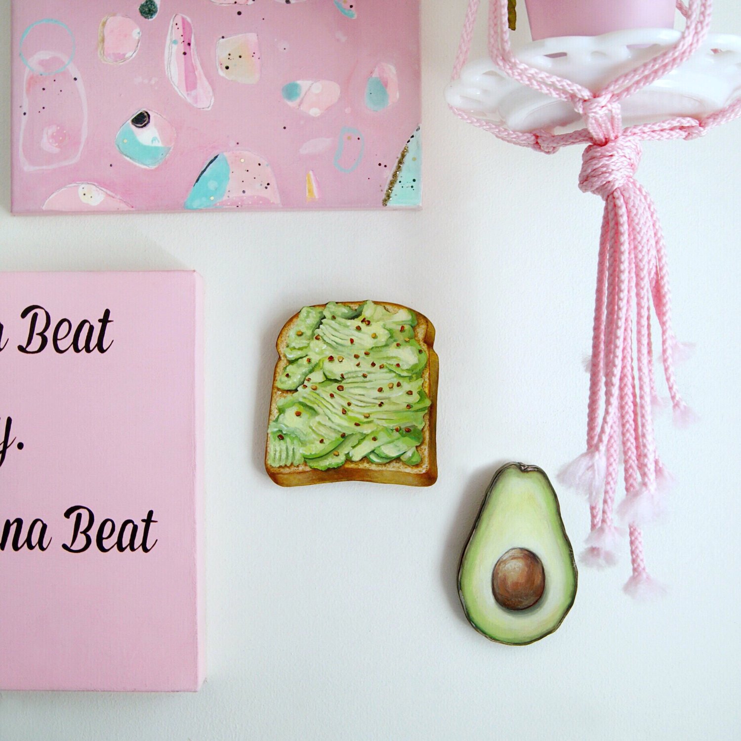 Image of Avocado wood plaque