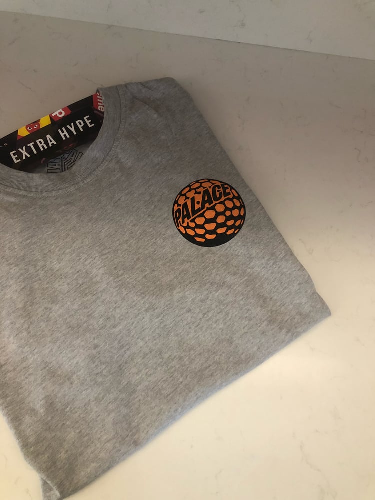 Image of Palace Golf Logo S/S T-Shirt - Grey