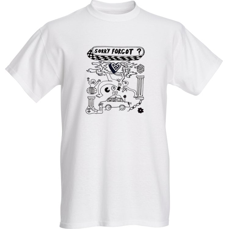 Image of "SORRY FORGOT" TEE