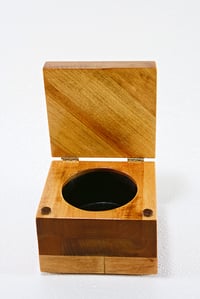 Image 2 of Reclaimed Wood Jewelry Keepsake Box, Bass Wood Ring Storage, Rustic Gift Box, Anniversary Gift