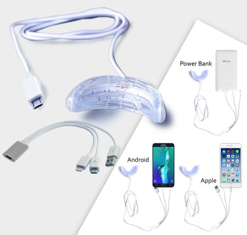 Image of Luxury Smile  Smart 16 LED Light Teeth Whitening KIt