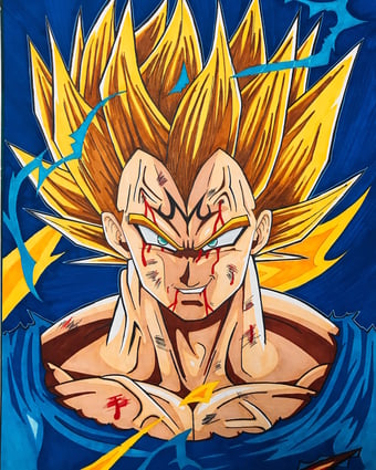 Image of Majin vegeta (original)