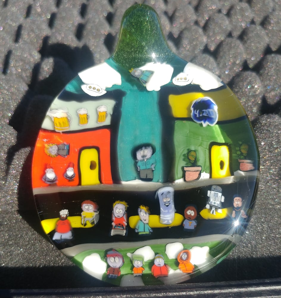 Image of South Park Pendant by Keys Glass