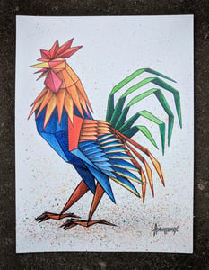 Image of 'Cock' original illustration