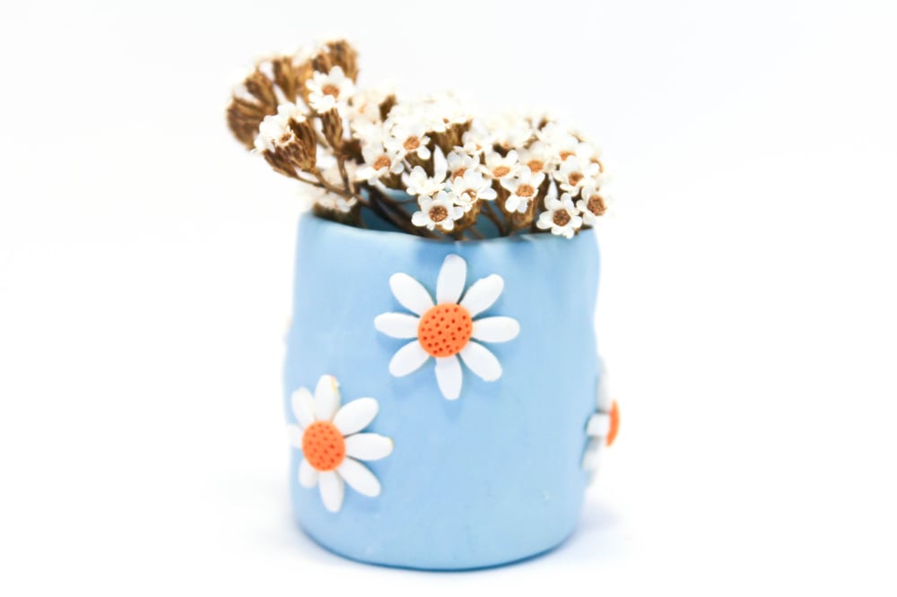 Image of Blue Daisy | Little Vase | Pre Order