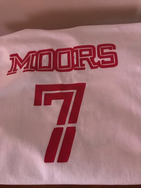 Image of Moors t-shirt any color, ranging from small-2x