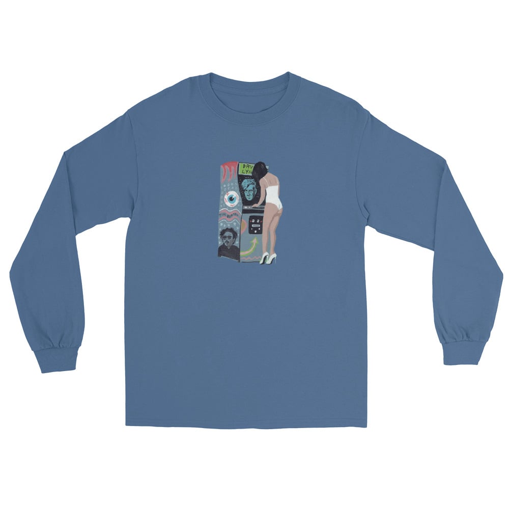 Image of A STRANGE ARCADE GAME LONG SLEEVE SHIRT