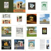 Image 5 of A signed and numbered unfinished edition of Beautiful bus Shelters of Canberra