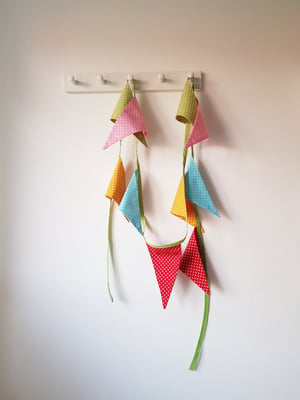 Image of Bright Dotty Bunting - Made to Order