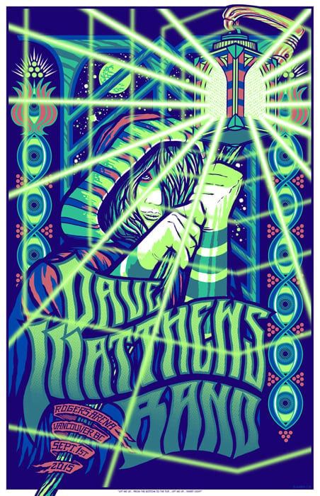 Image of Dave Matthews Band • '15 Vancouver Screen Print