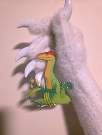 Image 2 of Lovebird Therizinosaurus 
