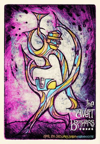 The Avett Brothers • '15 Kalamazoo Screen Print