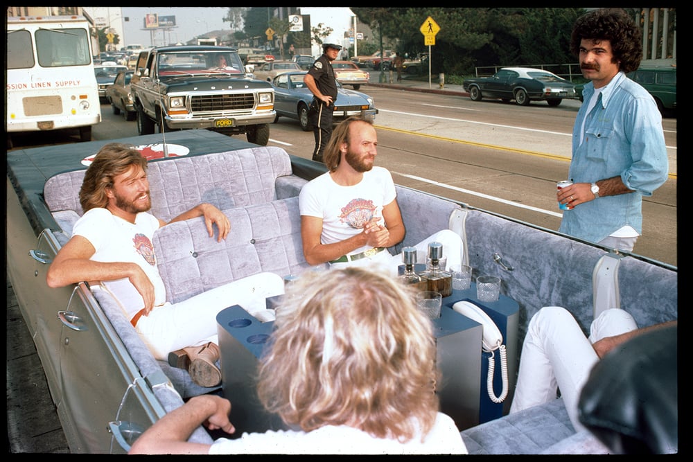 Image of The Bee Gees on The Strip 1978