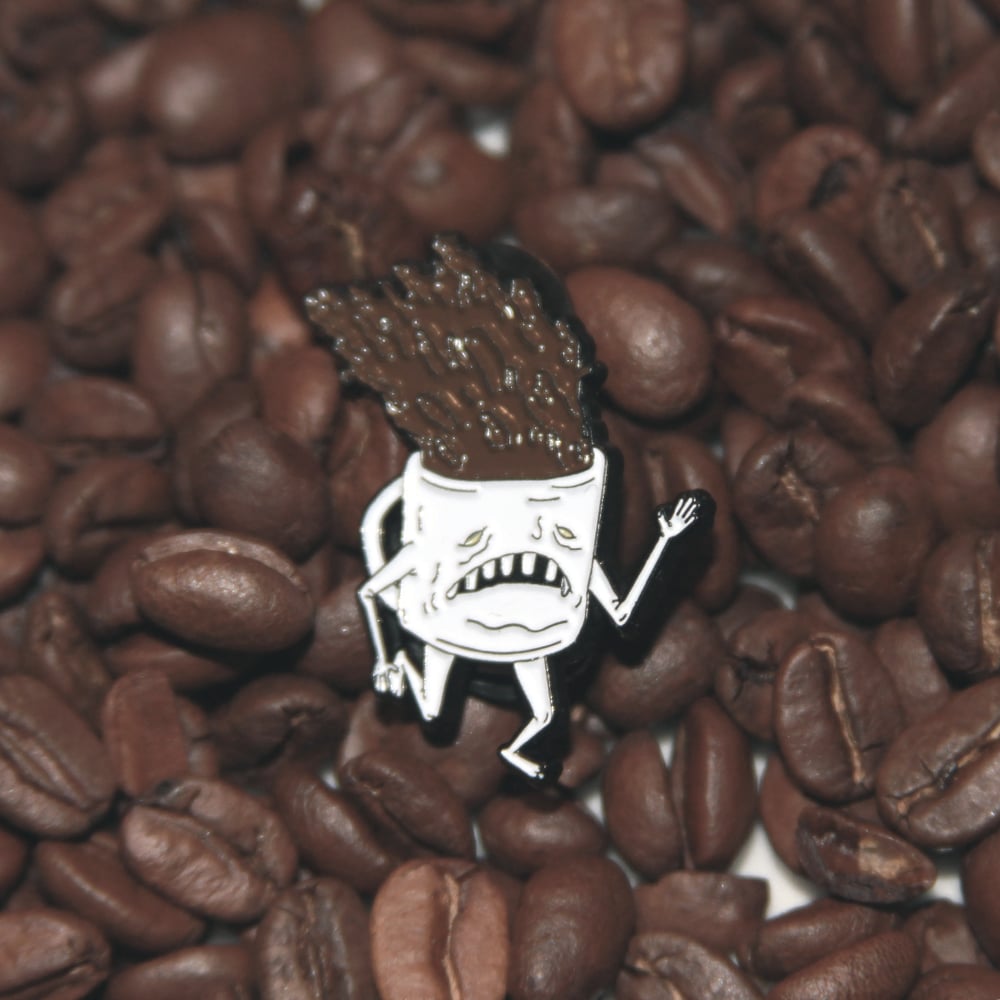 COFFEE ENAMEL PIN | thankyousean