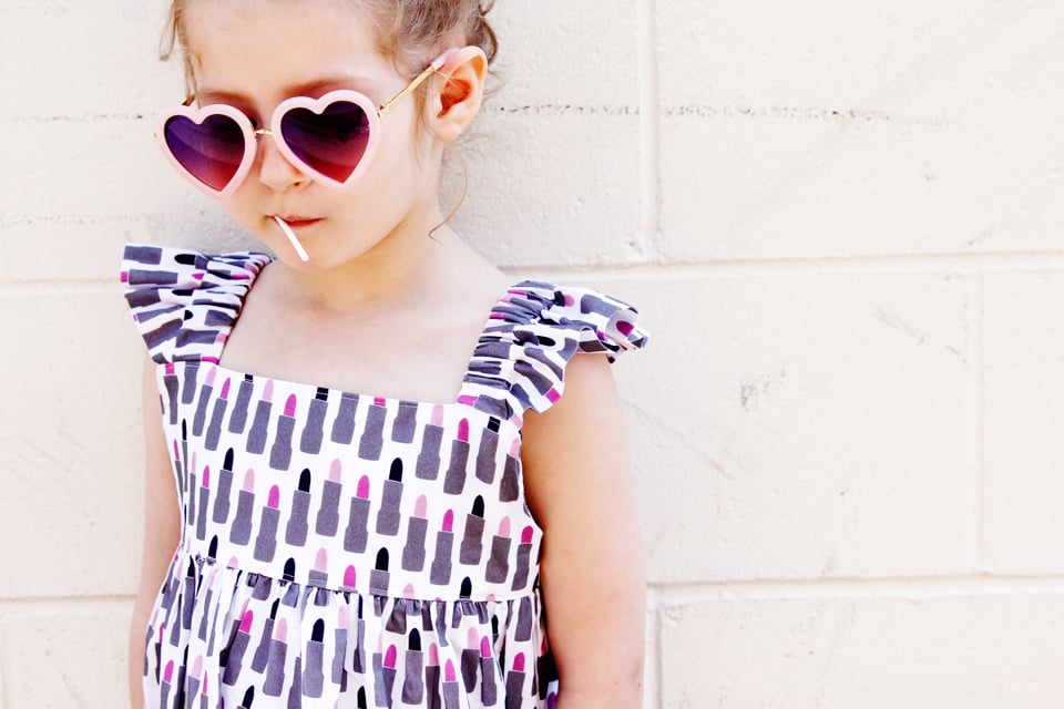 Image of the EASY SUMMER DRESS PATTERN (girls 2T-10)