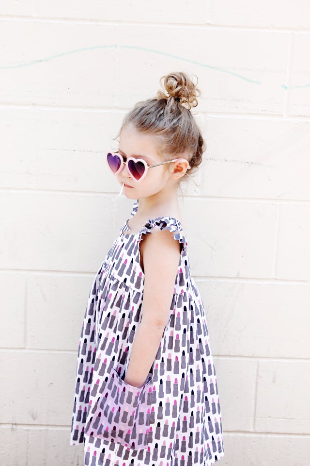 Simple girls outlet dress pattern