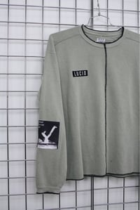 Image 2 of WESTERN OVERLOCK SWEATER (SANDSTONE)