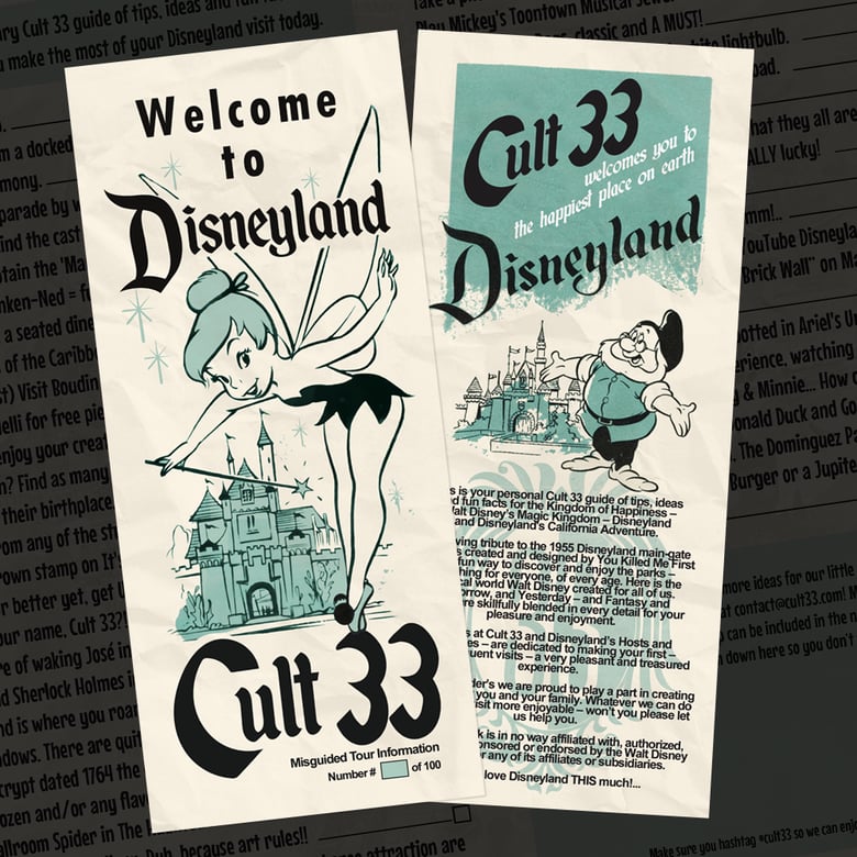 Image of The Disneyland Brochure/Fun Guide - Print