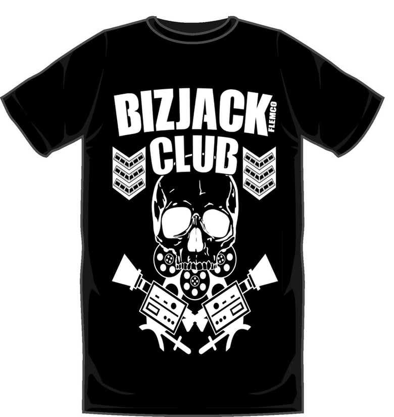 Image of Bizjack Club T Shirt Black