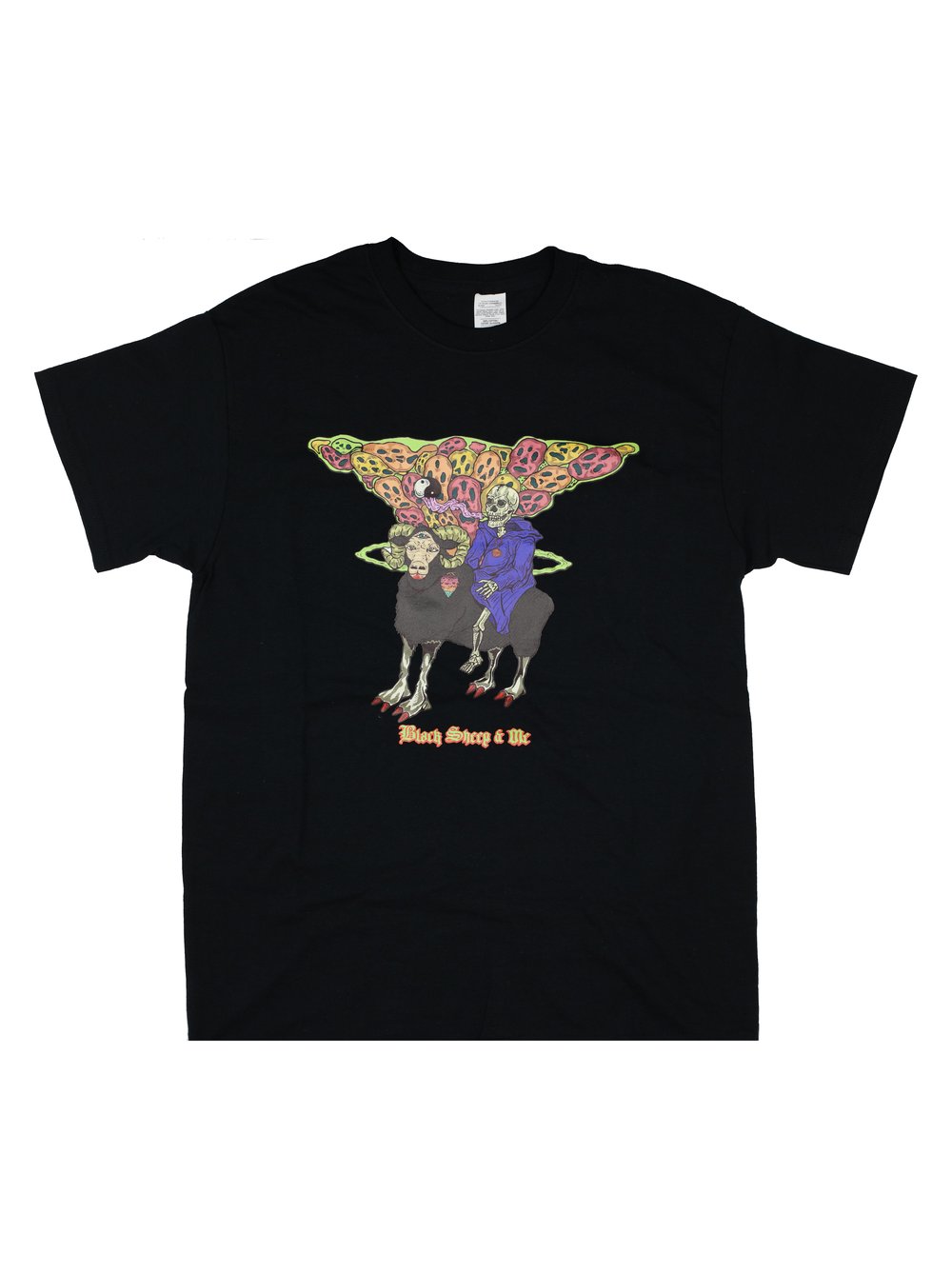 Image of Black 'Black Sheep & Me' T-Shirt