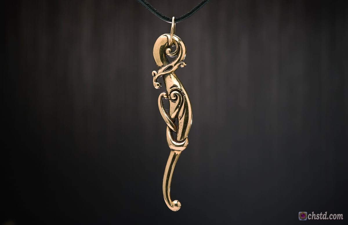 CELTIC SERPENT - Protect and Safe amulet
